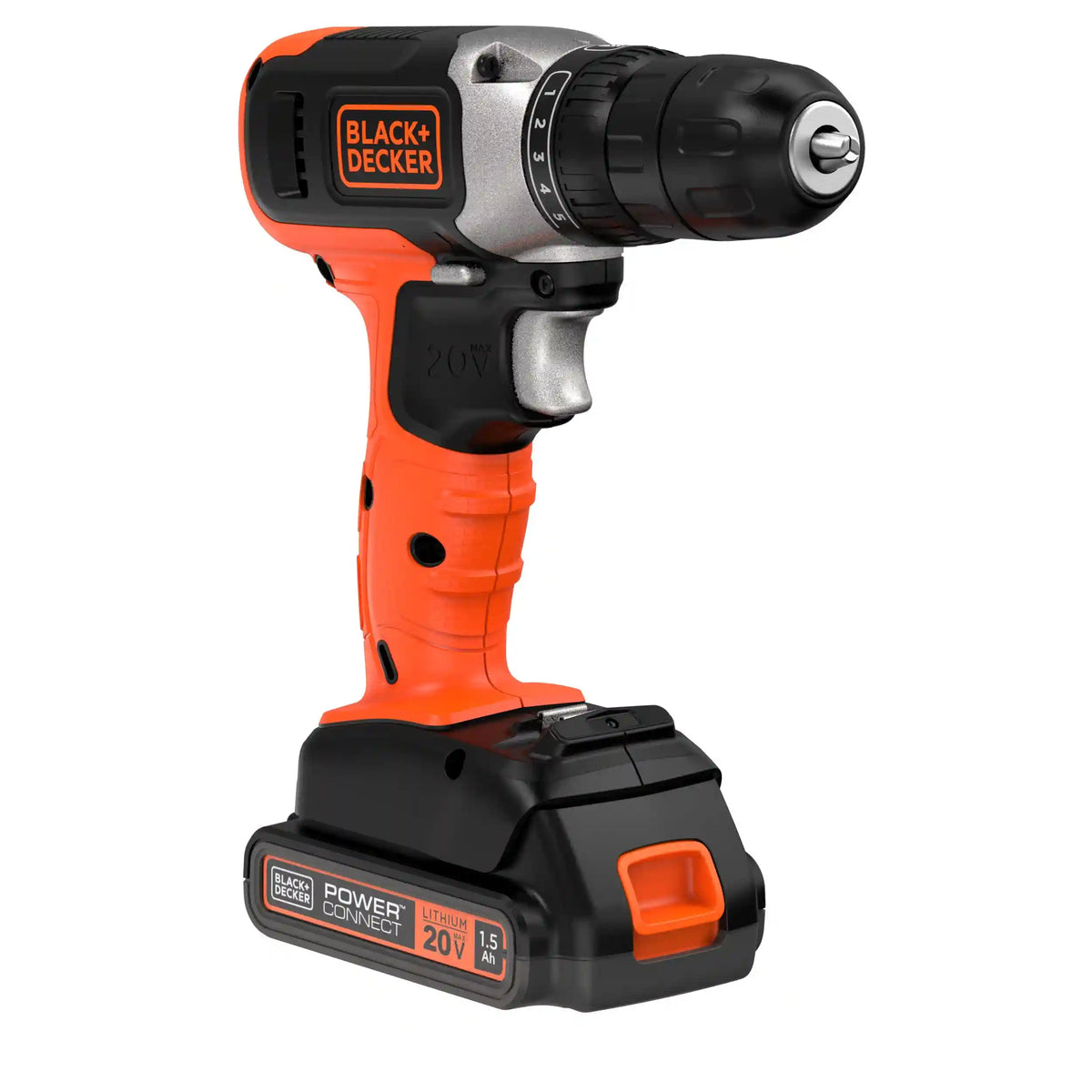 20V MAX* POWERCONNECT™ Cordless Drill/Driver, Battery and Charger Included