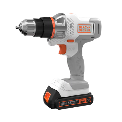 20V MAX *POWERCONNECT™ MATRIX™ Cordless Drill/Driver Kit, Battery and Charger Included (White)