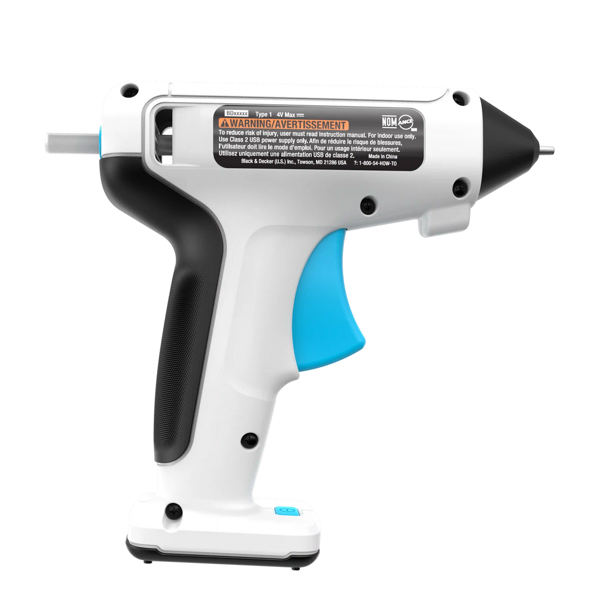 4V MAX* Cordless Glue Gun, USB Rechargeable