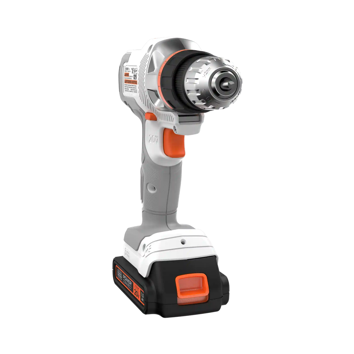 20V MAX *POWERCONNECT™ MATRIX™ Cordless Drill/Driver Kit, Battery and Charger Included (White)