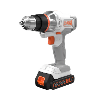 20V MAX *POWERCONNECT™ MATRIX™ Cordless Drill/Driver Kit, Battery and Charger Included (White)