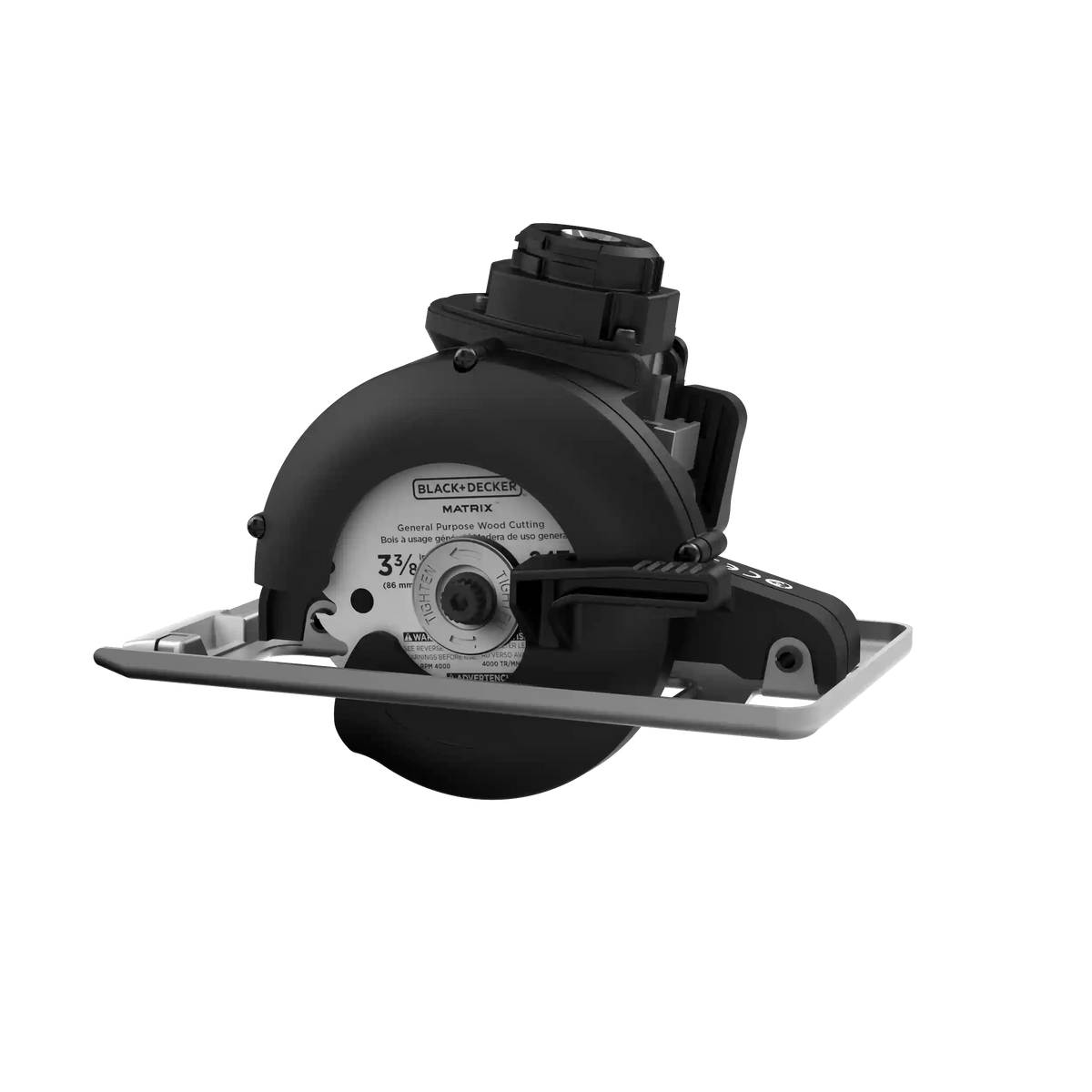 MATRIX™ Trim Saw Attachment with 3-3/8 In Carbide Blade 24T