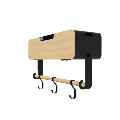Hanging / Magnetic Rack System - Shelf With Door W/Brackets (T)