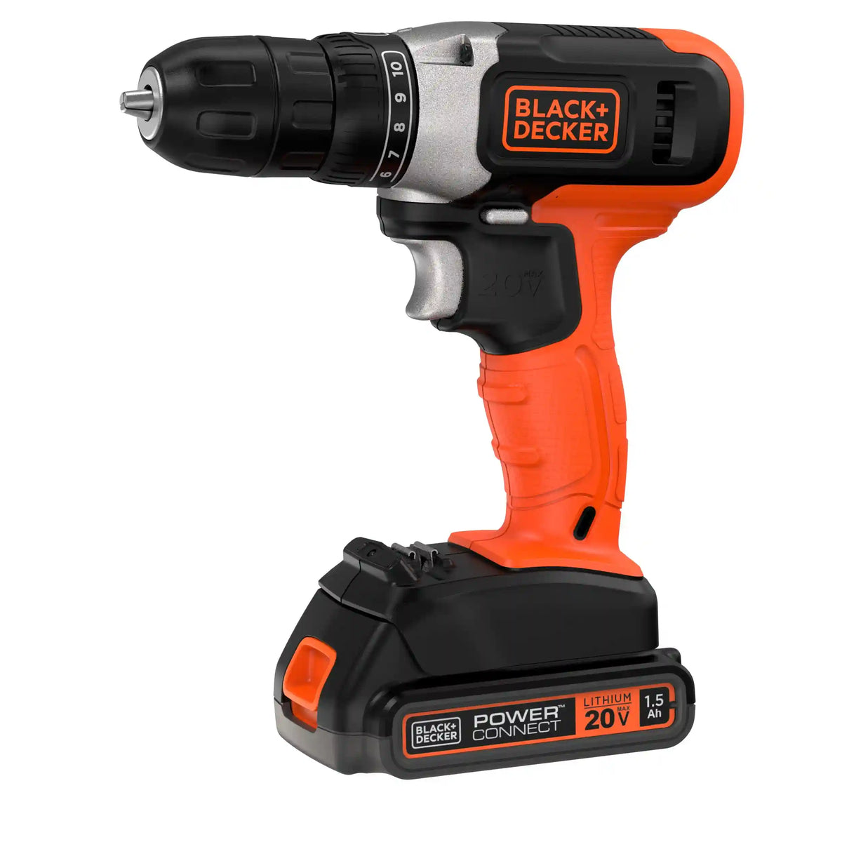 20V MAX* POWERCONNECT™ Cordless Drill/Driver, Battery and Charger Included