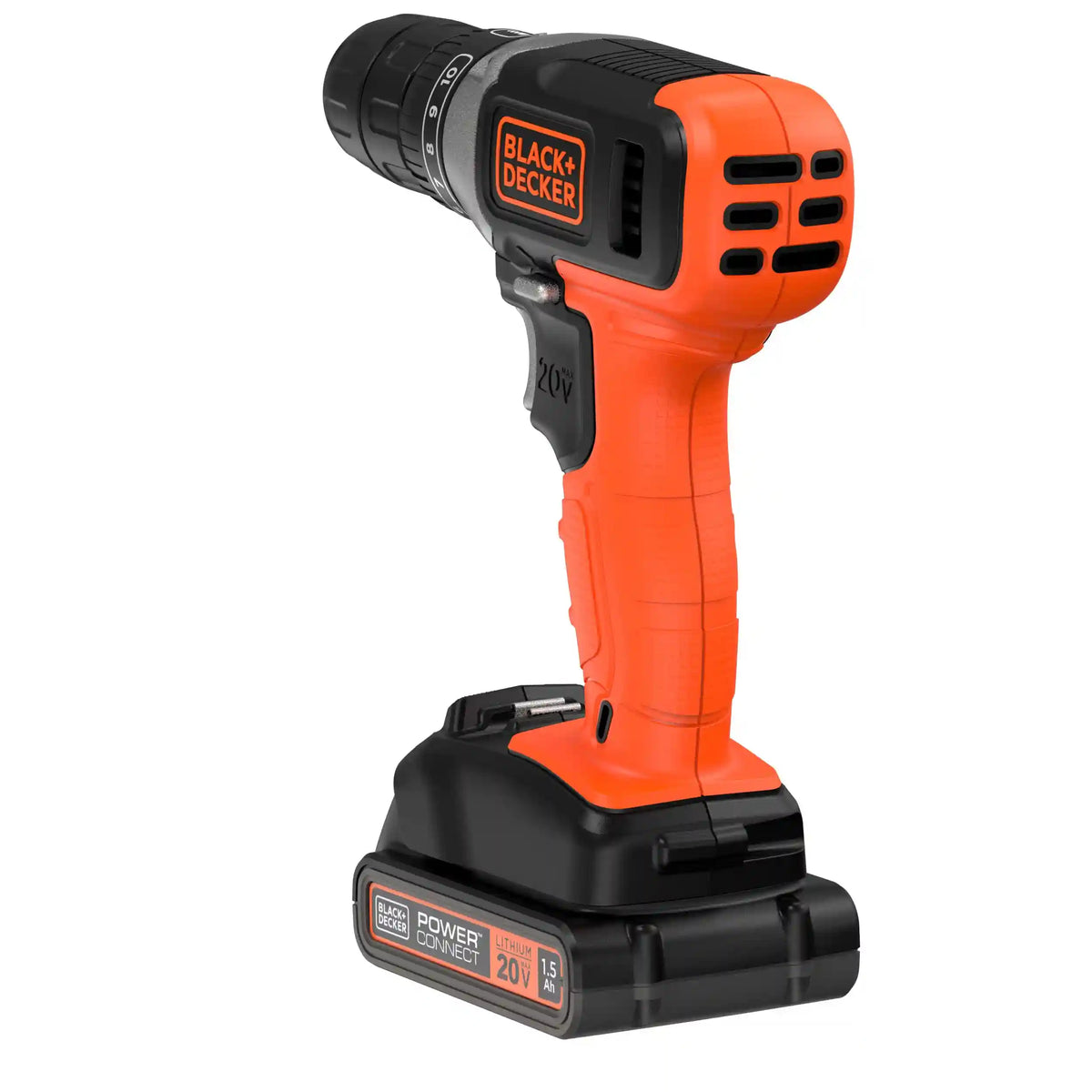 20V MAX* POWERCONNECT™ Cordless Drill/Driver, Battery and Charger Included