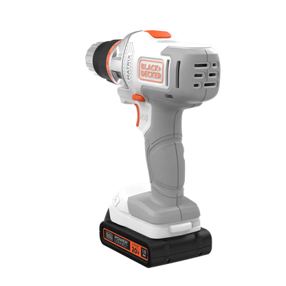 20V MAX *POWERCONNECT™ MATRIX™ Cordless Drill/Driver Kit, Battery and Charger Included (White)