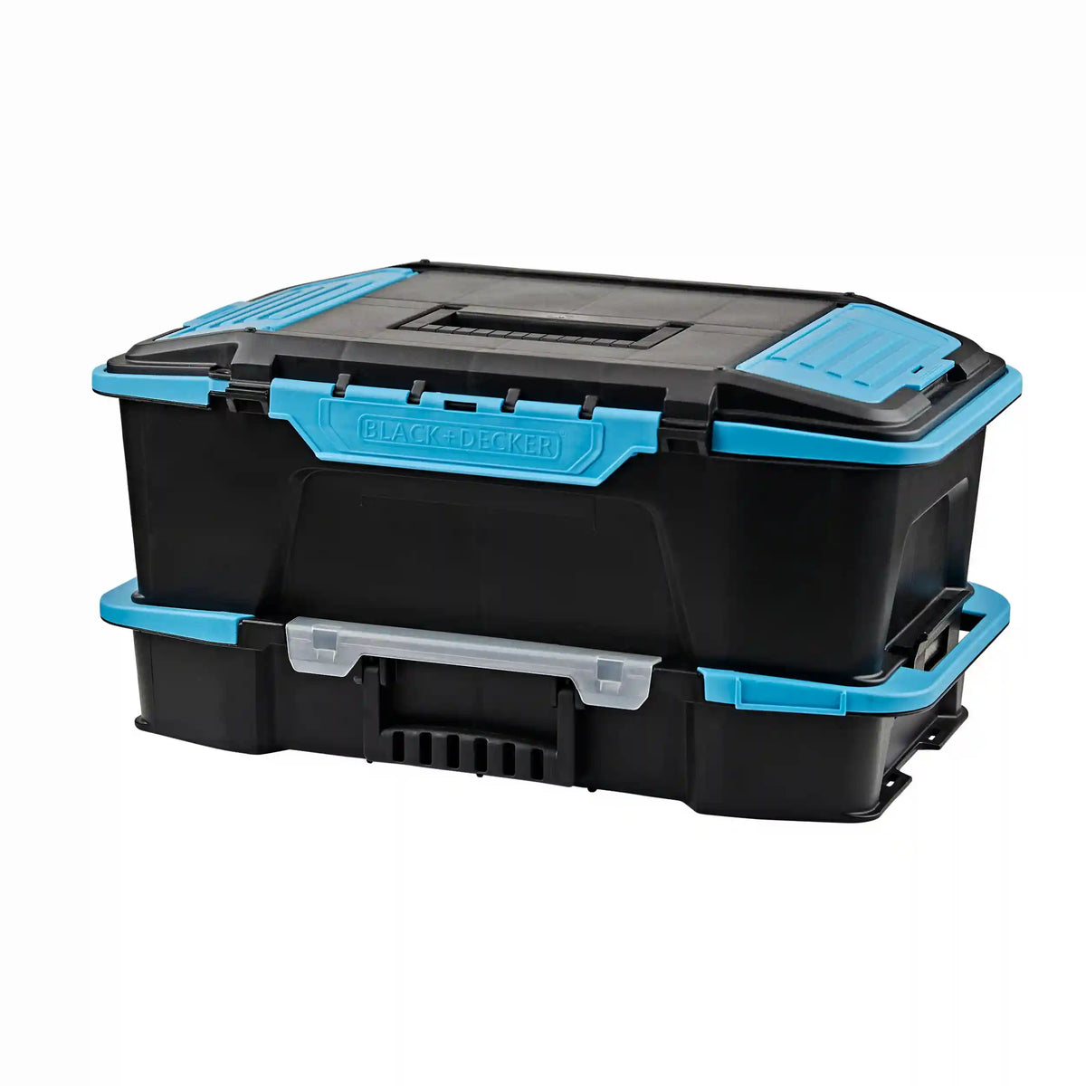 19 inch  2 in 1 Stackable Storage Caddy and Organizer