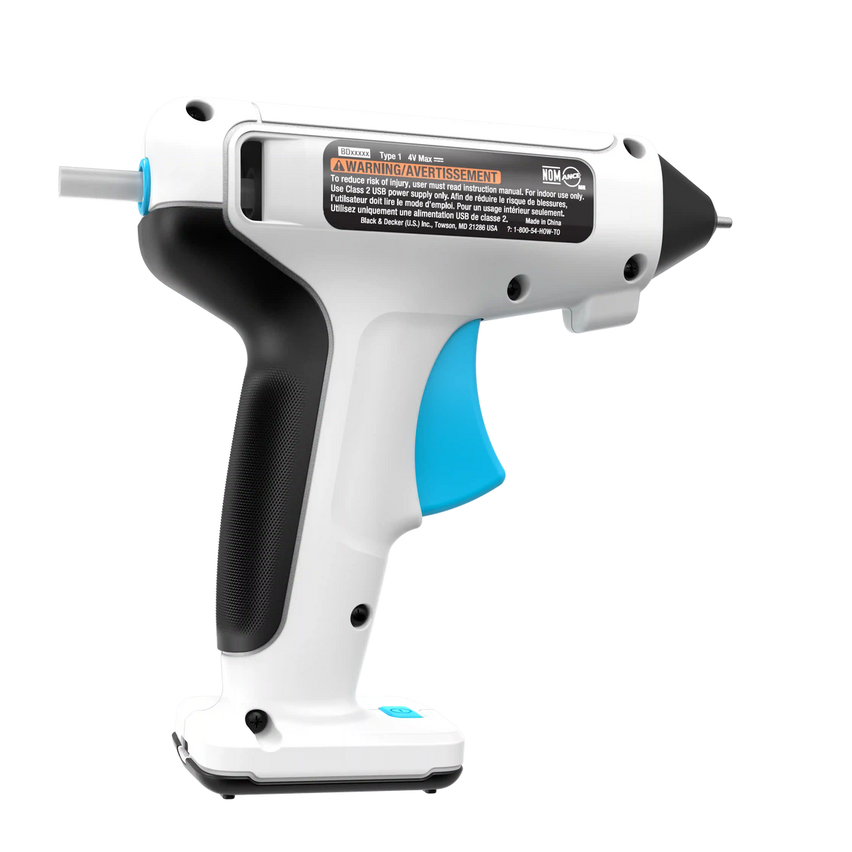4V MAX* Cordless Glue Gun, USB Rechargeable