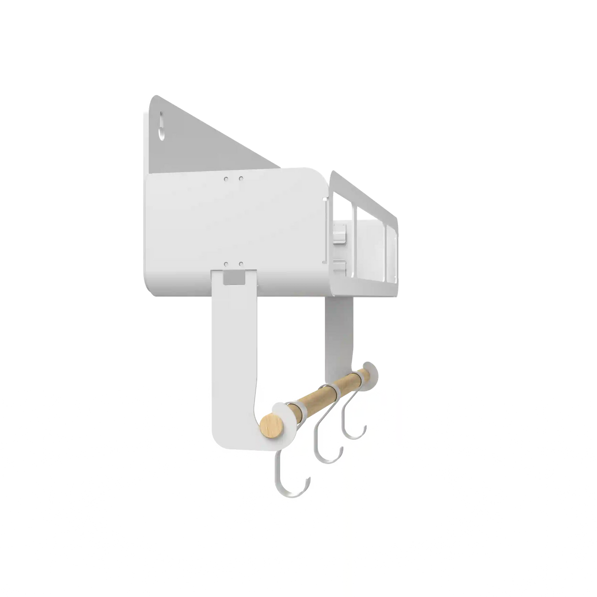 Hanging / Magnetic Rack System-Shelf W/Brackets