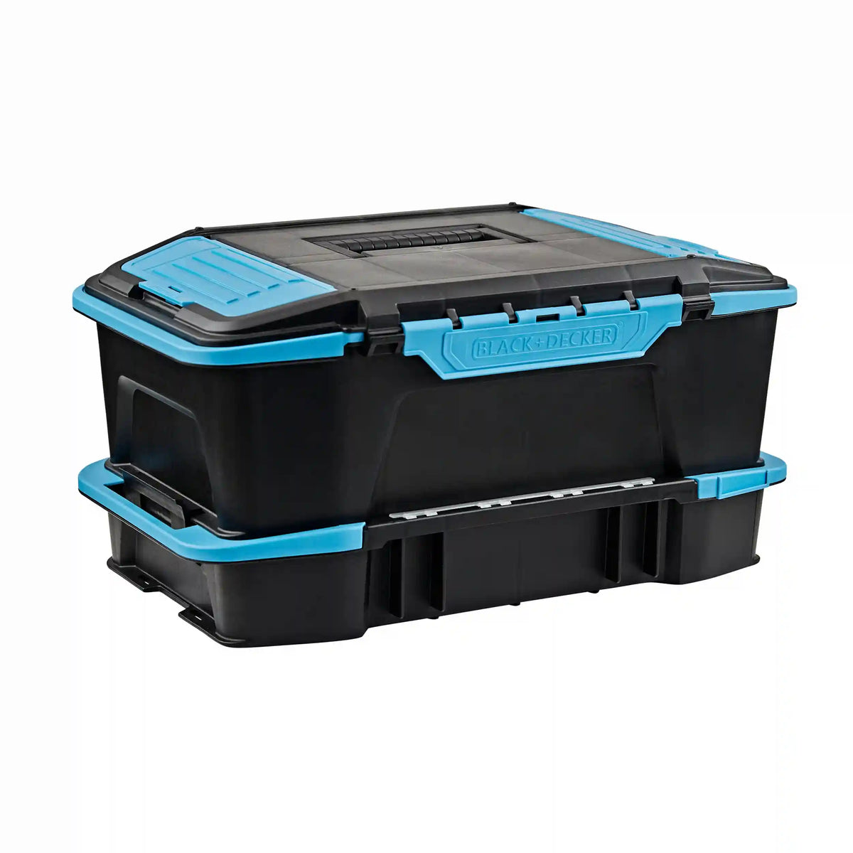 19 inch  2 in 1 Stackable Storage Caddy and Organizer