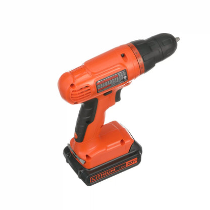 POWERCONNECT™ Cordless Drill Driver & 100-Piece Kit, Battery + Charger