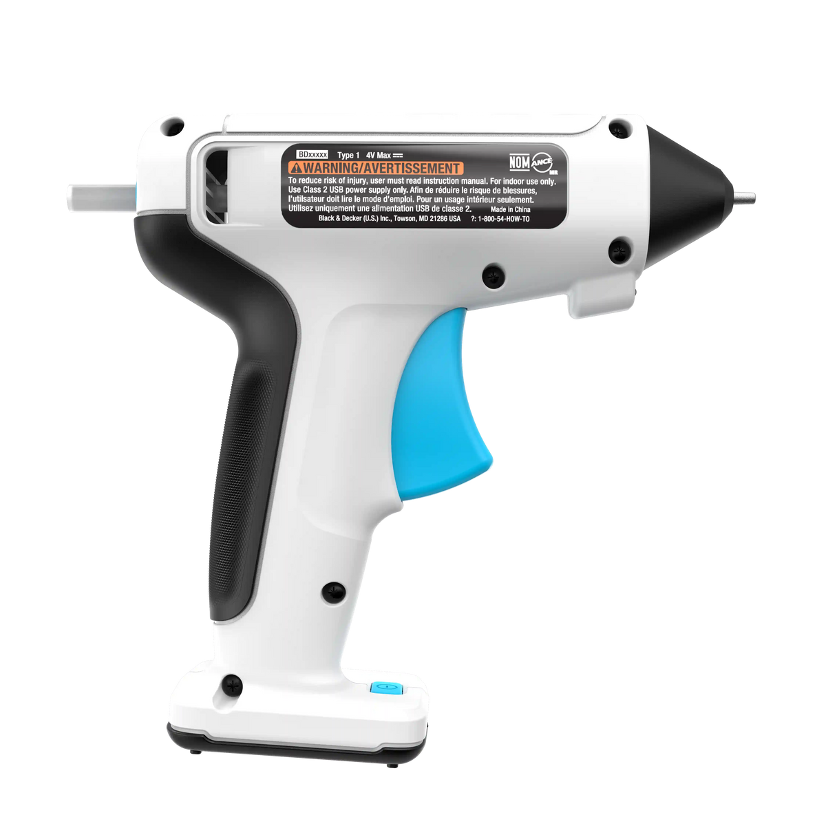 4V MAX* Cordless Glue Gun, USB Rechargeable