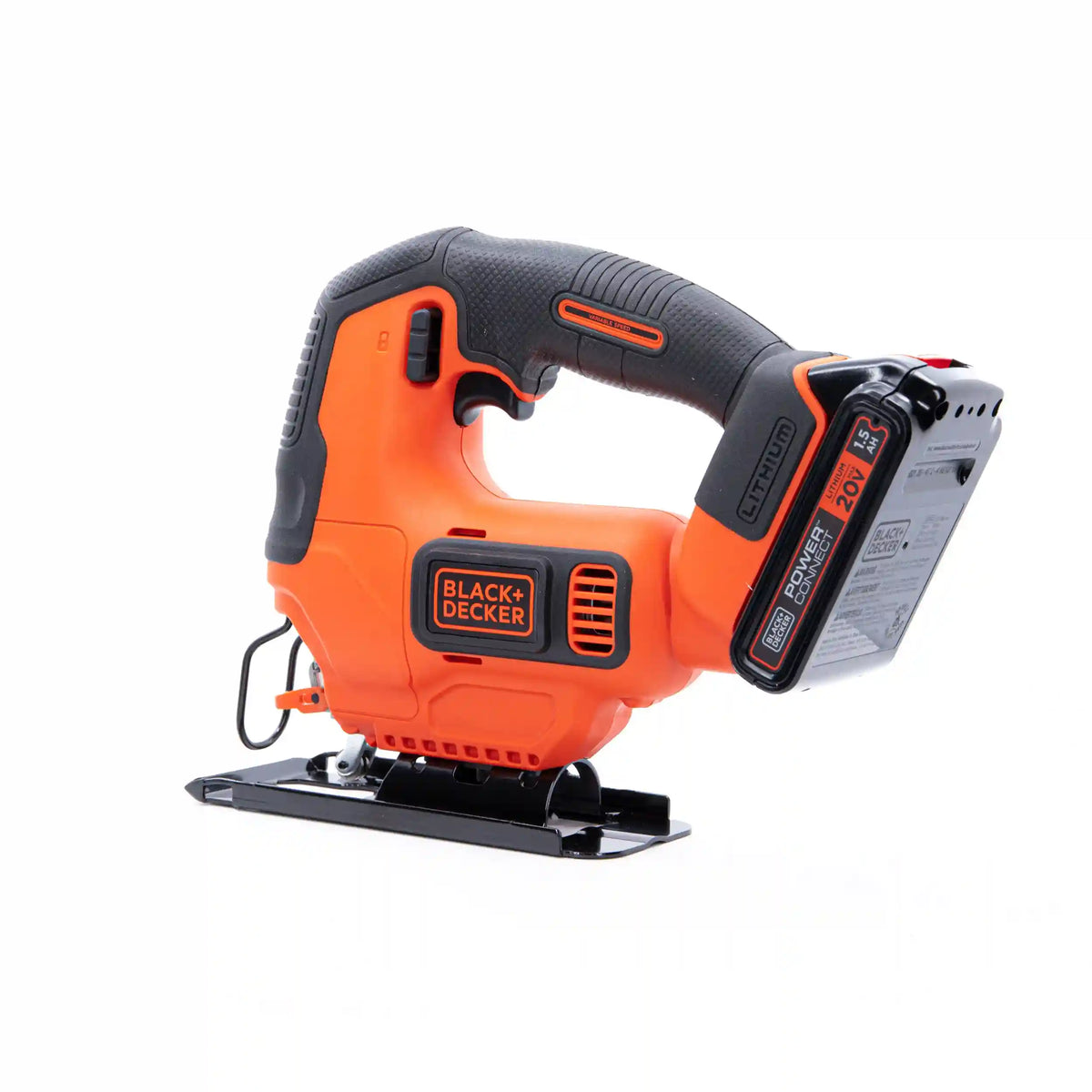 20V MAX* POWERCONNECT™ Cordless Variable Speed Jigsaw, Battery and Charger Included