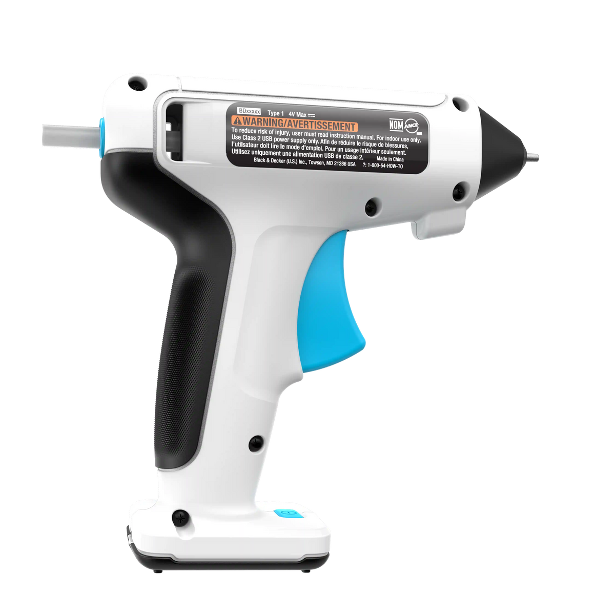 4V MAX* Cordless Glue Gun, USB Rechargeable