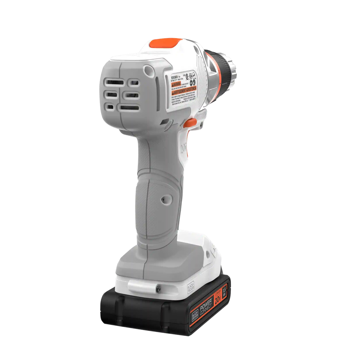 20V MAX *POWERCONNECT™ MATRIX™ Cordless Drill/Driver Kit, Battery and Charger Included (White)