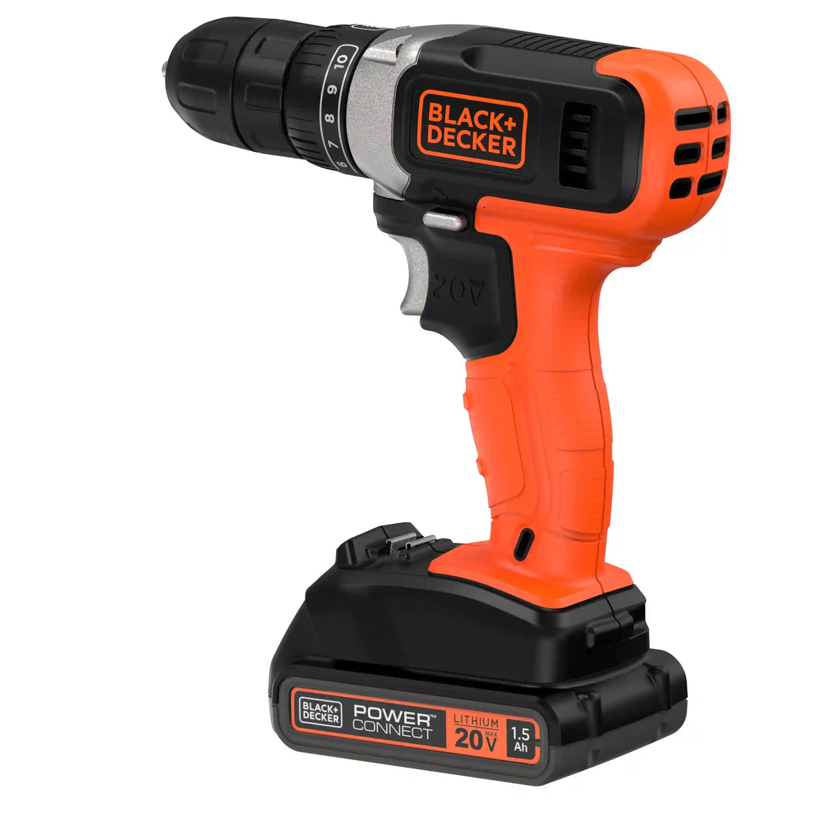 20V MAX* POWERCONNECT™ Cordless Drill/Driver, Battery and Charger Included