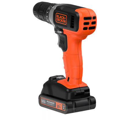20V MAX* POWERCONNECT™ Cordless Drill/Driver, Battery and Charger Included