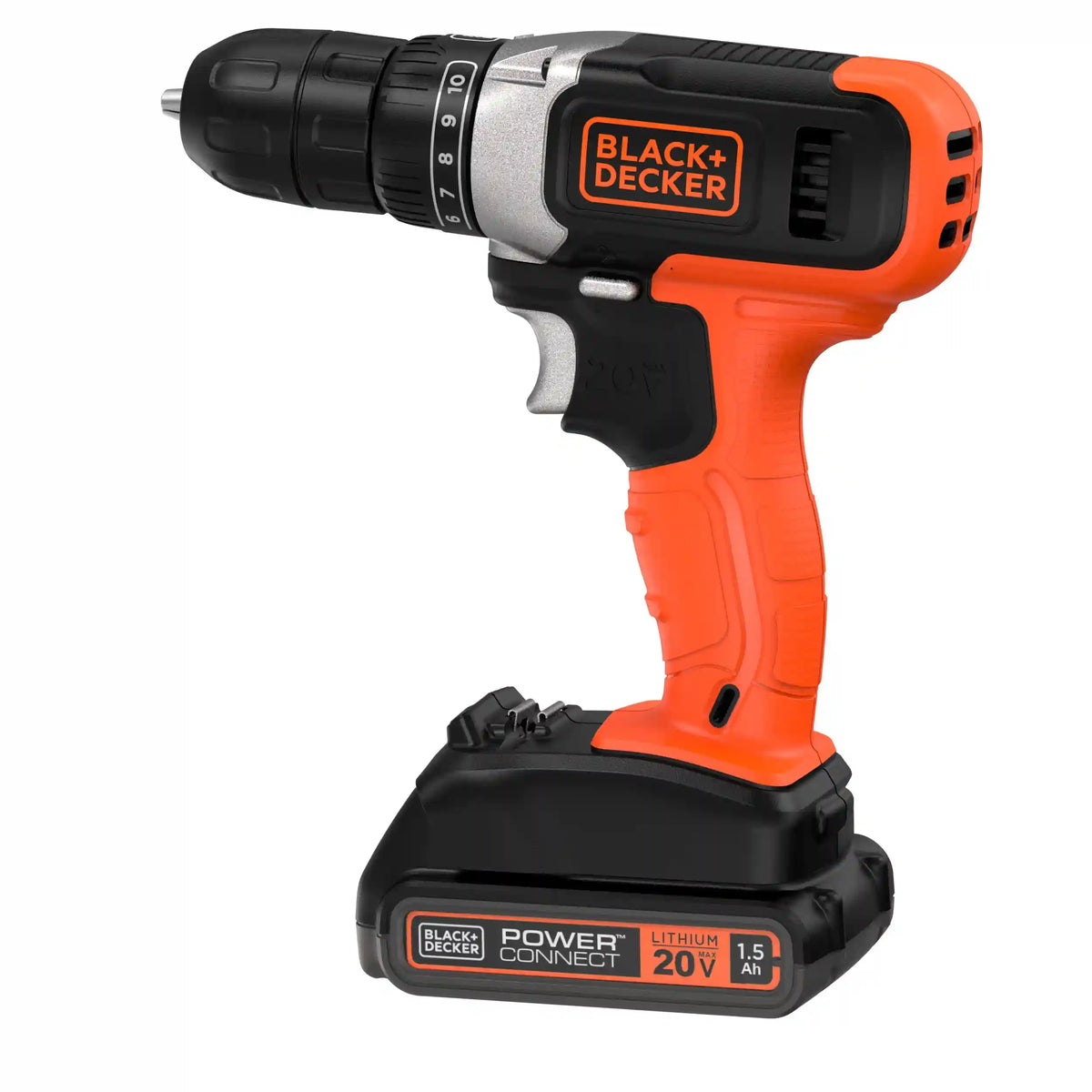 20V MAX* POWERCONNECT™ Cordless Drill/Driver, Battery and Charger Included