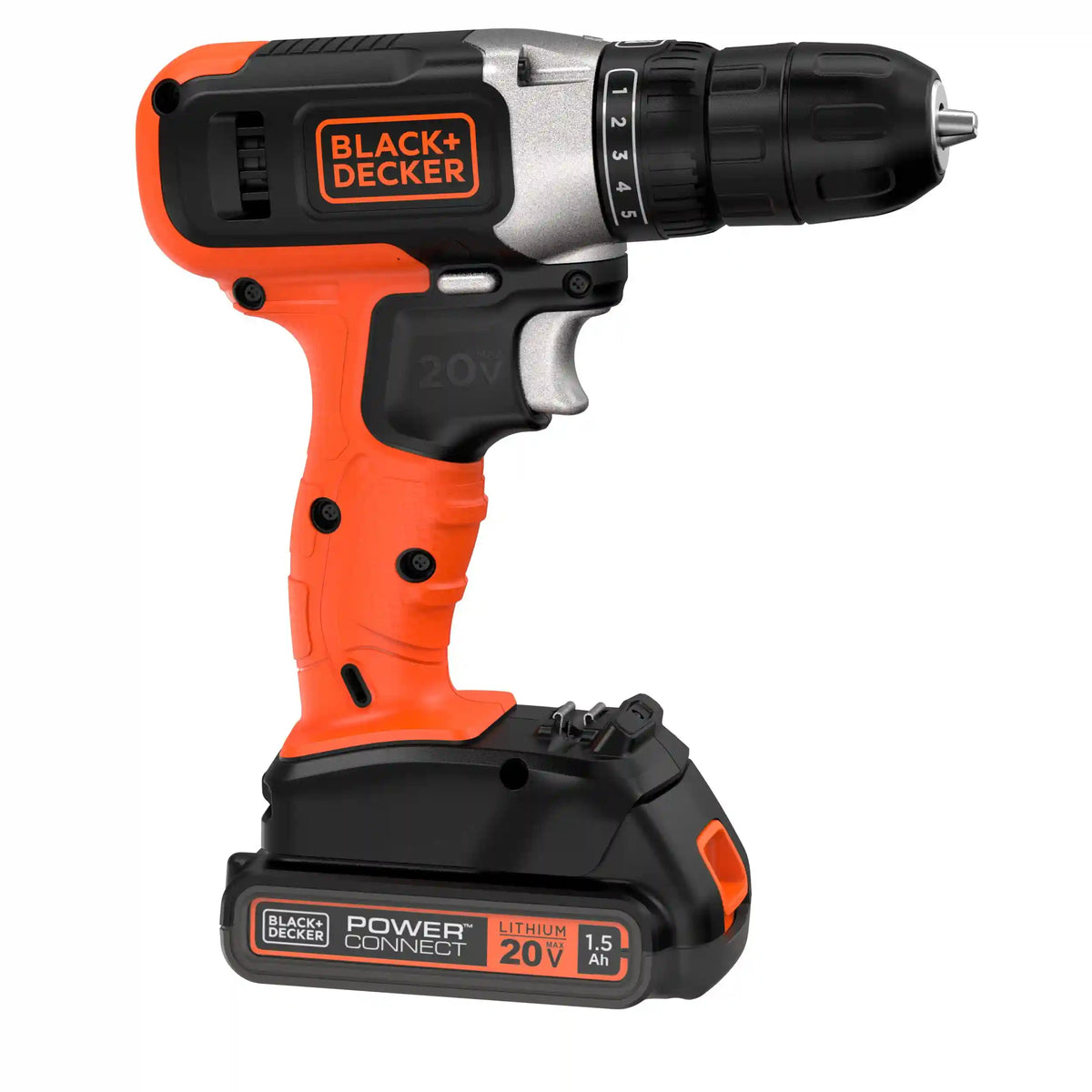 20V MAX* POWERCONNECT™ Cordless Drill/Driver, Battery and Charger Included