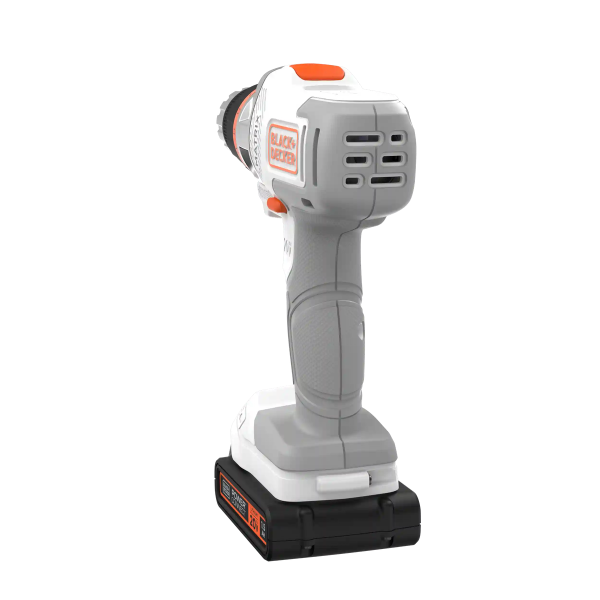 20V MAX *POWERCONNECT™ MATRIX™ Cordless Drill/Driver Kit, Battery and Charger Included (White)