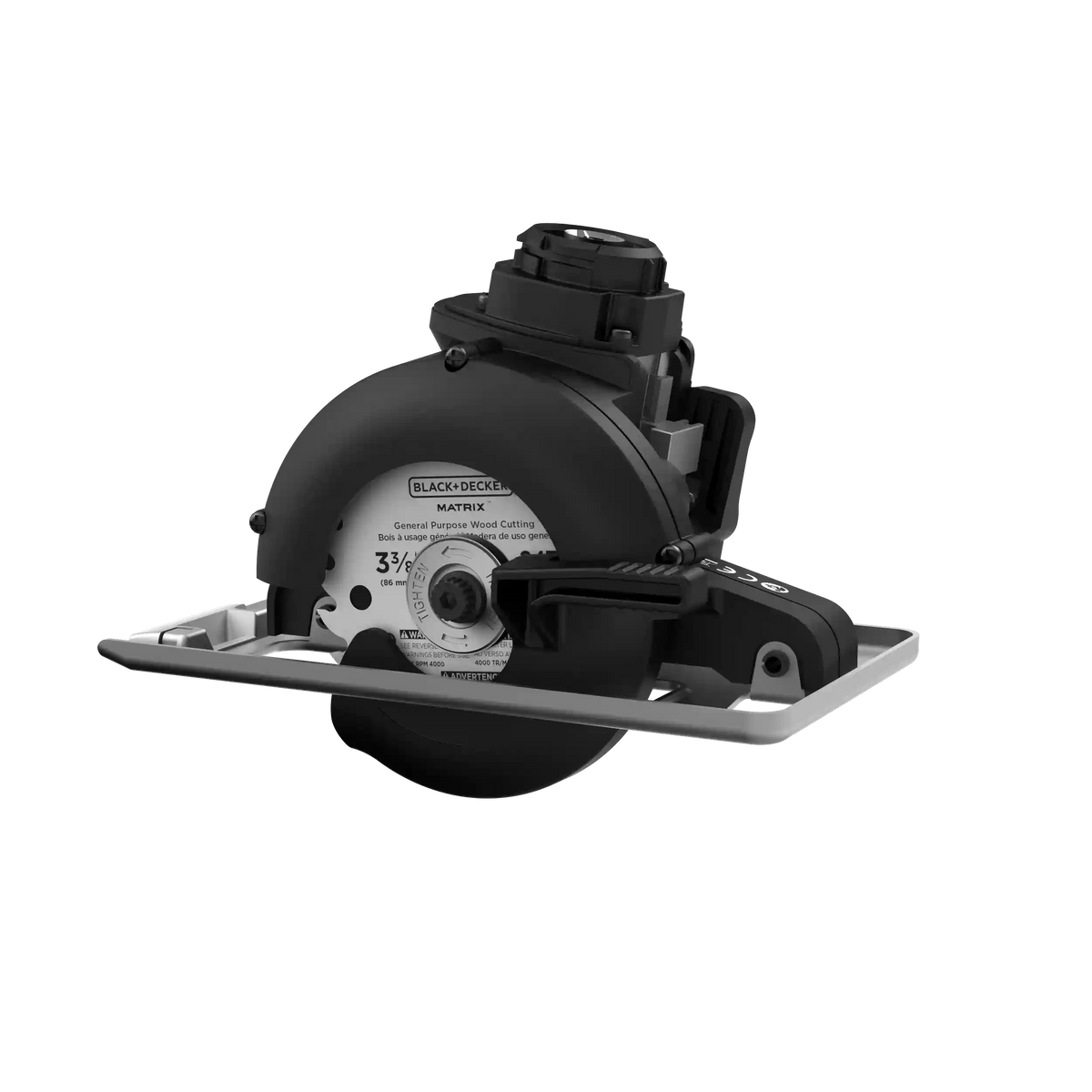 MATRIX™ Trim Saw Attachment with 3-3/8 In Carbide Blade 24T