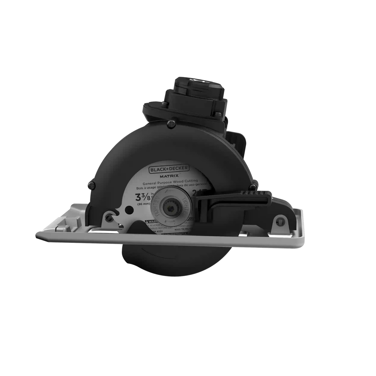 MATRIX™ Trim Saw Attachment with 3-3/8 In Carbide Blade 24T
