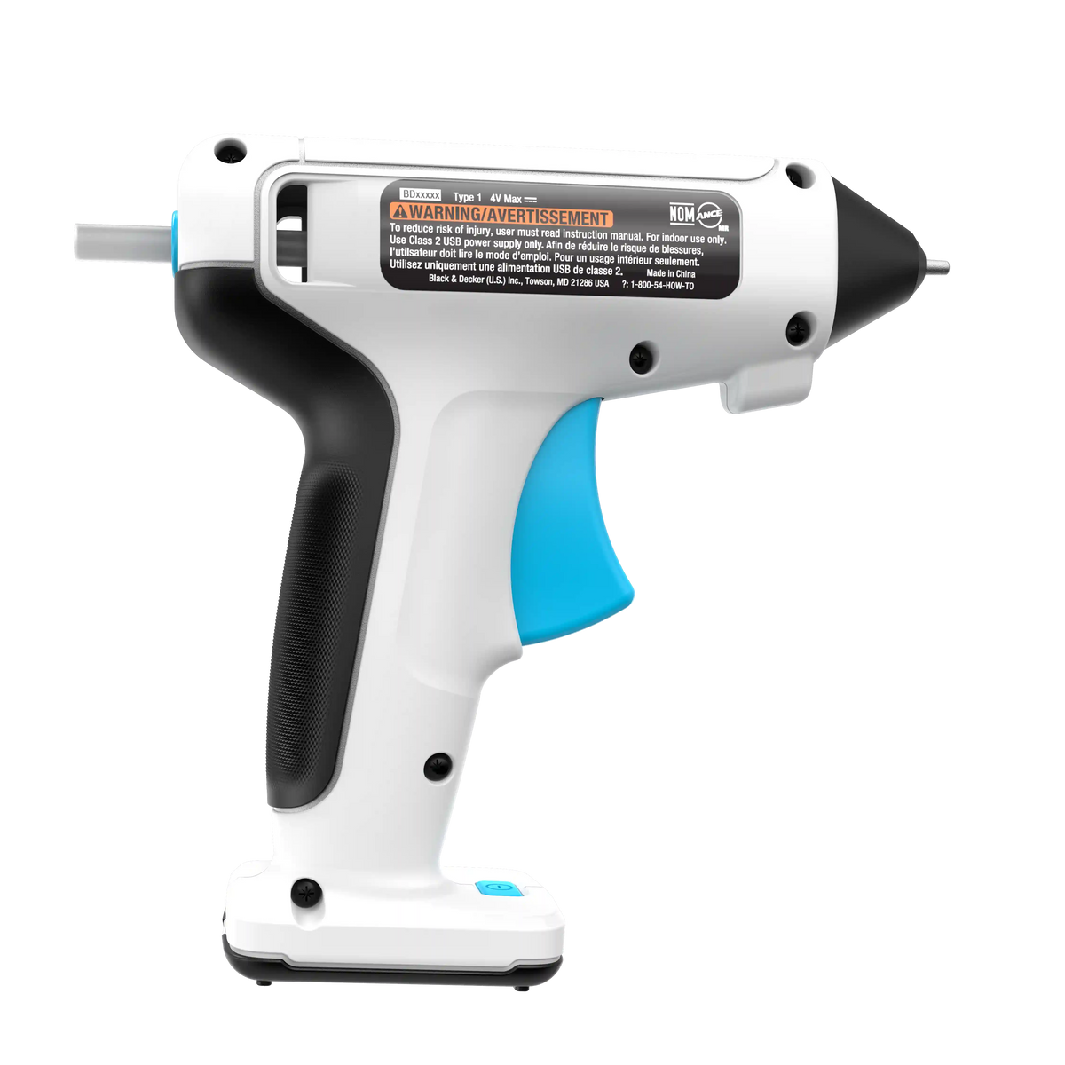 4V MAX* Cordless Glue Gun, USB Rechargeable